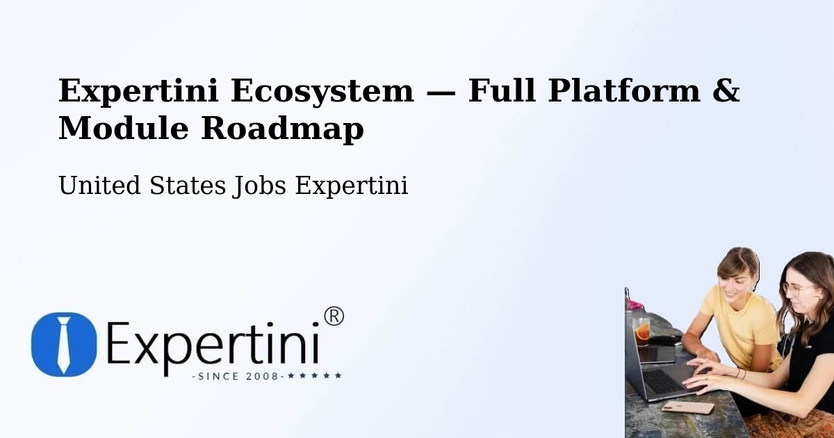 Expertini Ecosystem — Full Platform & Module Roadmap – Virginia